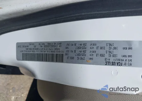 2018 Dodge Grand Caravan Se from USA, damaged, VIN 2C4RDGBG2JR285595